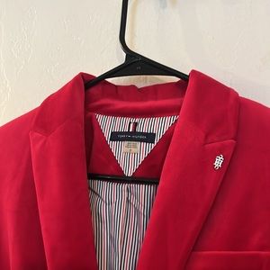 Tommy Hilfiger NWT pink velvet blazer